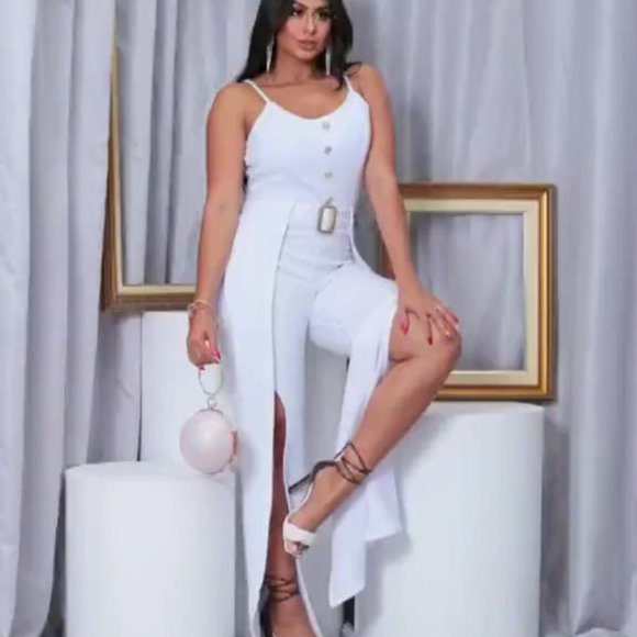 Dajuma Moda Brazil Evening Jumpsuit Coverup with Straps - Stunning - Picture 12 of 13